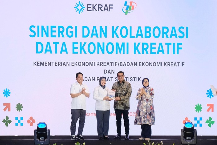 BPS Ungkap Sektor Ekraf Serap 27,4 Juta Lapangan Kerja, Ekspor US$ 26,68 M