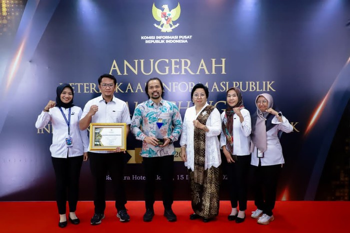 KKP Pertahankan Titel Informatif Ke-7 Kalinya pada Anugerah KIP 2025