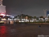 Warga Ngeluh Lapangan Merdeka Medan Gelap Gulita Saat Malam Hari
