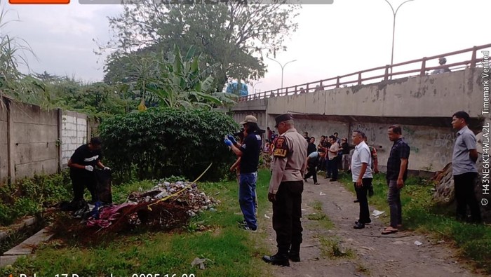 Mayat Bayi Penuh Belatung Ditemukan Dekat Flyover Yos Sudarso Semarang
