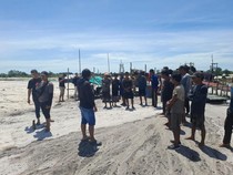 Polisi Gerebek Tambang Timah Ilegal di Bangka Barat, 6 Pekerja Diamankan