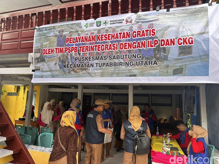 Nakes di Puskesmas Pulau Sabutung