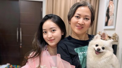 Foto Kejutan Ultah ke-27 Natasha Wilona, Masih Pakai Piyama & Tanpa Makeup