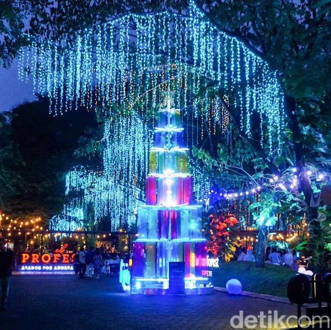 Urban Forest Cipete Disulap Jadi Wisata Cahaya Gratis Selama Libur Nataru