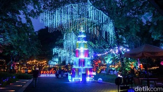 Urban Forest Cipete Disulap Jadi Wisata Cahaya Gratis Selama Libur Nataru