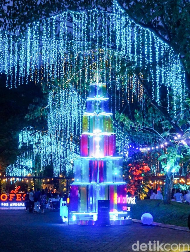 Urban Forest Cipete Disulap Jadi Wisata Cahaya Gratis Selama Libur Nataru