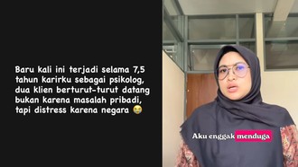 Cerita Psikolog Dapat Klien Capek Jadi WNI Viral, Ini Pesan untuk yang Mengalaminya
