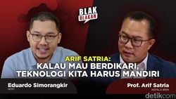 Arif Satria: Kalau Mau Berdikari, Teknologi Kita Harus Mandiri