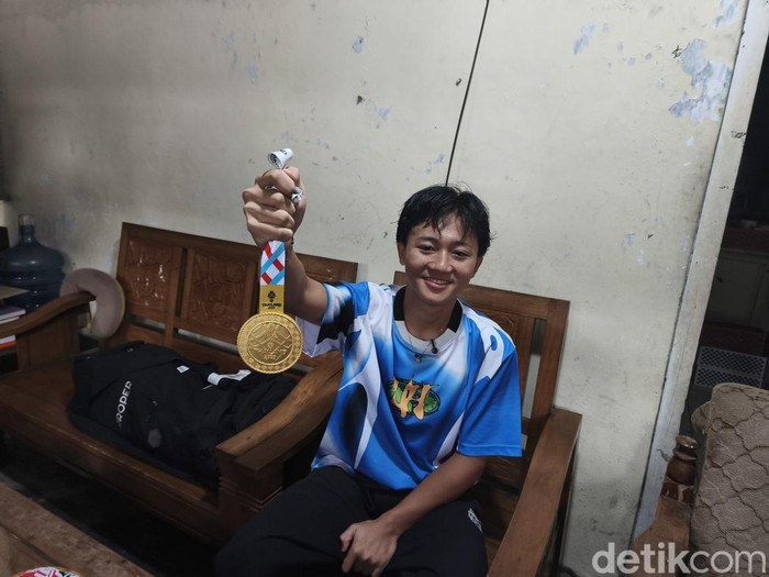 Cerita Basral Atlet Skateboard Raih Emas SEA Games Saat Lutut Cedera