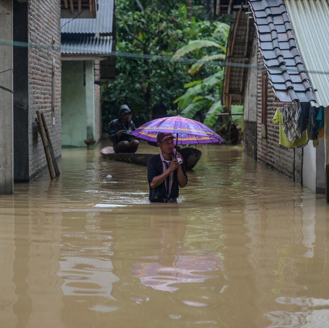 Banjir Rendam Tiga Kecamatan di Kabupaten Serang