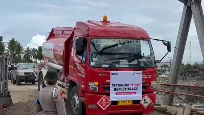 Jembatan Teupin Mane Dibuka, BBM Mulai Disalurkan ke Bireuen Aceh