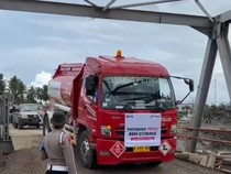 Jembatan Teupin Mane Dibuka, BBM Mulai Disalurkan ke Bireuen Aceh