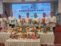 BPOM RI Ungkap Produk Pangan Ilegal Jelang Nataru, Total Nilainya Sampai Rp 42 M