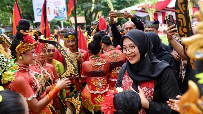 Bupati Ipuk di momen Hari Jadi Banyuwangi