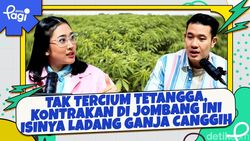 Video: Tak Tercium Tetangga, Kontrakan di Jombang Ini Isinya Ladang Ganja Canggih