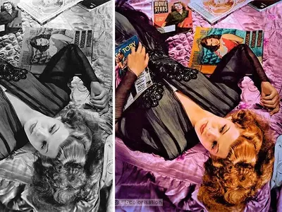 Foto Hitam Putih Disulap Berwarna, Langsung Lebih Hidup