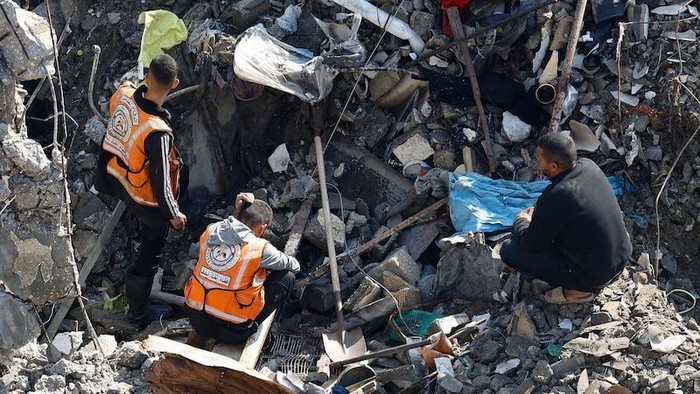 Musim Dingin Menghantam Gaza, Banyak Rumah Roboh Satu per Satu