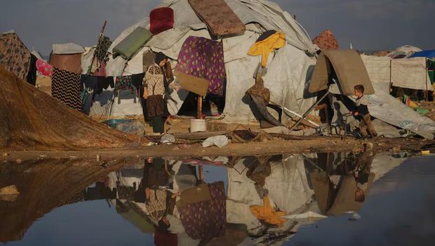 Gaza Diterpa Badai Musim Dingin Gaza Diterpa Badai Musim Dingin