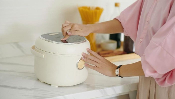 Ilustrasi memasak nasi