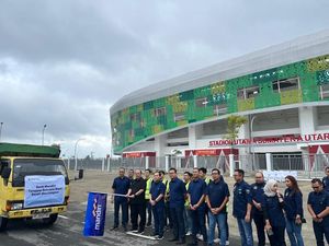 Jajaran Direksi Bank Mandiri Turun Langsung dalam Penyaluran Bantuan Bencana
