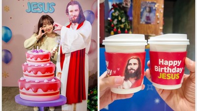 Kafe Ulang Tahun Yesus Ala K-Pop, Ini Fenomena Unik Natal di Korea!
