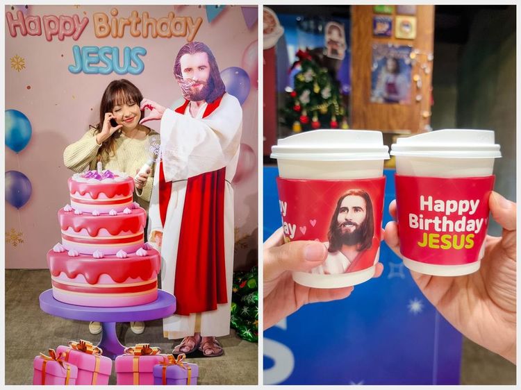 Kafe Ulang Tahun Yesus Ala K-Pop, Ini Fenomena Unik Natal di Korea!