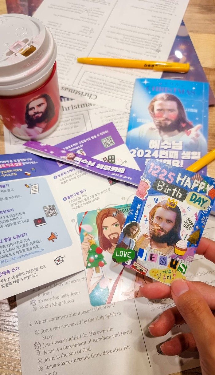 Kafe Ulang Tahun Yesus Ala K-Pop, Ini Fenomena Unik Natal di Korea!