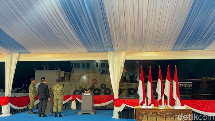 KRI Balaputradewa 322 Resmi Diluncurkan, Kapal Perang Canggih Buatan PT PAL