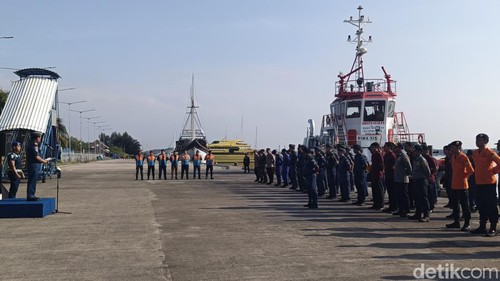 KSOP Benoa mengaktifkan posko angkutan laut Nataru 2025/2026 di Pelabuhan Benoa, Bali pada Kamis (18/12/2025).
