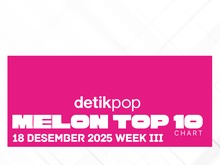 Lagu Natal Dominasi Melon Top 100, The First Snow EXO Memimpin