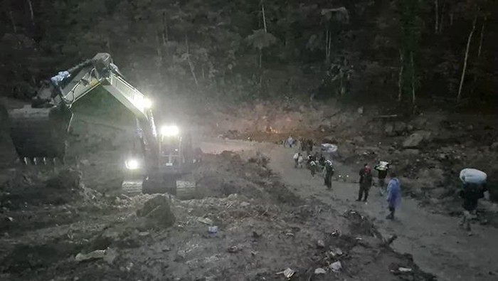 TNI Kebut Pembangunan Jembatan Bailey Penghubung Aceh Utara-Bener Meriah