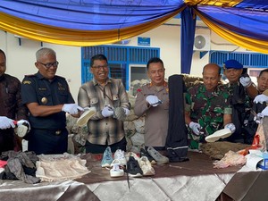Bea Cukai Jambi Musnahkan Jutaan Rokok Ilegal hingga Barang Elektronik