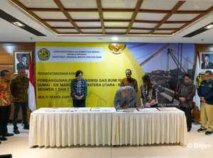 Proyek Pipa Transmisi Gas Dusem 541 Km Dimulai, Rampung 2027