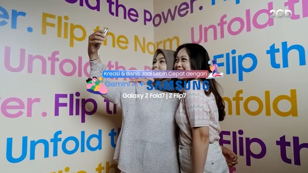 Kreasi Konten & Bisnis Jadi Lebih Cepat berkat Google Gemini di Samsung Galaxy Z Fold7 | Z Flip7