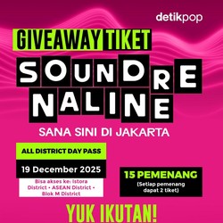 detikPop Bagi-bagi Tiket Soundrenaline 2025, Simak Cara Ikutnya