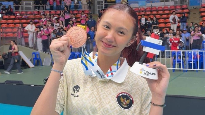 Sosok Syelomitha, Atlet Termuda Timnas Voli Putri Indonesia Asal Sulut