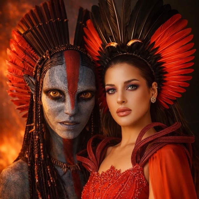 Slay! Saat Tasya Farasya Jadi Varang Si Pemakan Jantung di Avatar: Fire and Ash