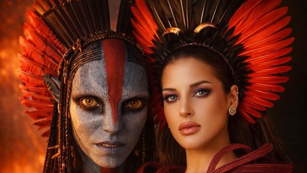 Slay! Saat Tasya Farasya Jadi Varang Si Pemakan Jantung di Avatar: Fire and Ash