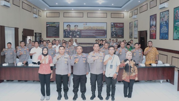 Puslitbang Polri Dalami Kinerja dan Pelayanan Polres Blitar Kota