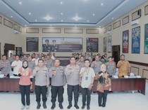 Puslitbang Polri Dalami Kinerja dan Pelayanan Polres Blitar Kota