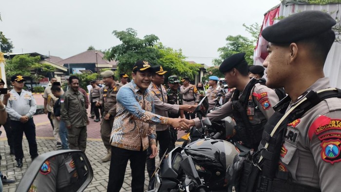1.671 Personel Gabungan untuk Pengamanan Nataru di Sidoarjo