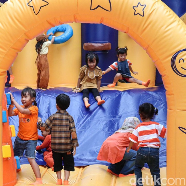 Arena Bermain Outdoor Edukatif Ramaikan Liburan Akhir Tahun di GBK