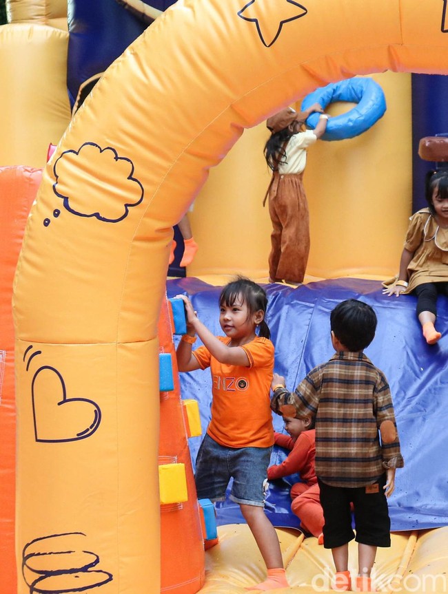 Arena Bermain Outdoor Edukatif Ramaikan Liburan Akhir Tahun di GBK