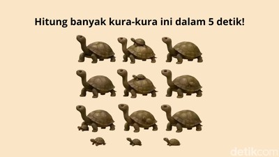 Coba Hitung Ada Berapa Hewan yang Sembunyi! Kalau Salah Bisa Jadi Harus Cek Mata