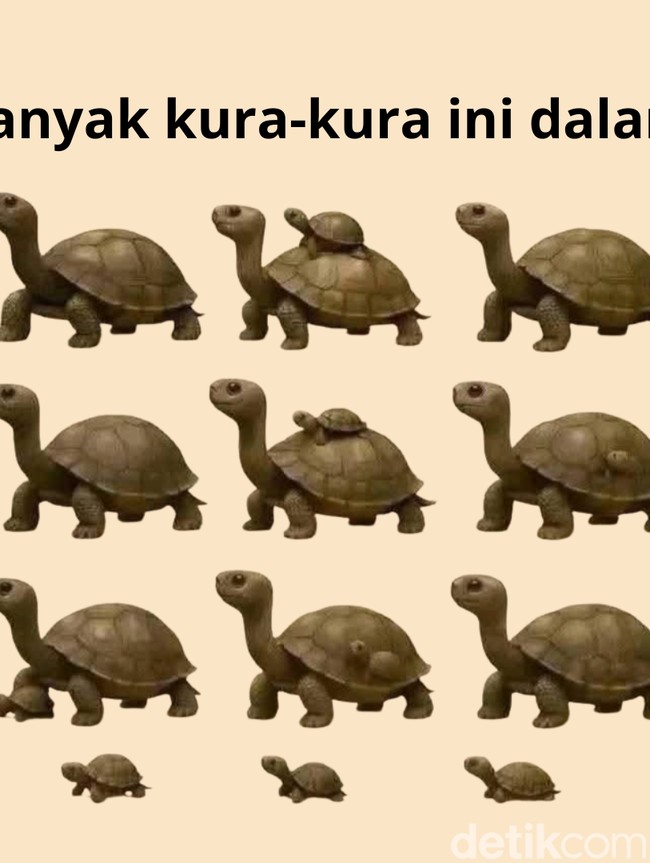 Coba Hitung Ada Berapa Hewan yang Sembunyi! Kalau Salah Bisa Jadi Harus Cek Mata