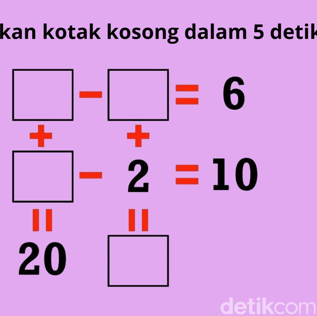 Jangan Ngaku Jago Matematika kalau Tak Bisa Jawab Soal Ini Hitungan Detik!