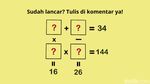 Jangan Ngaku Jago Matematika kalau Tak Bisa Jawab Soal Ini Hitungan Detik!
