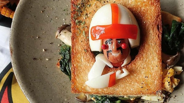 Kreatif! Bekal Makanan Ini Dibentuk Bergambar Karakter Menggemaskan