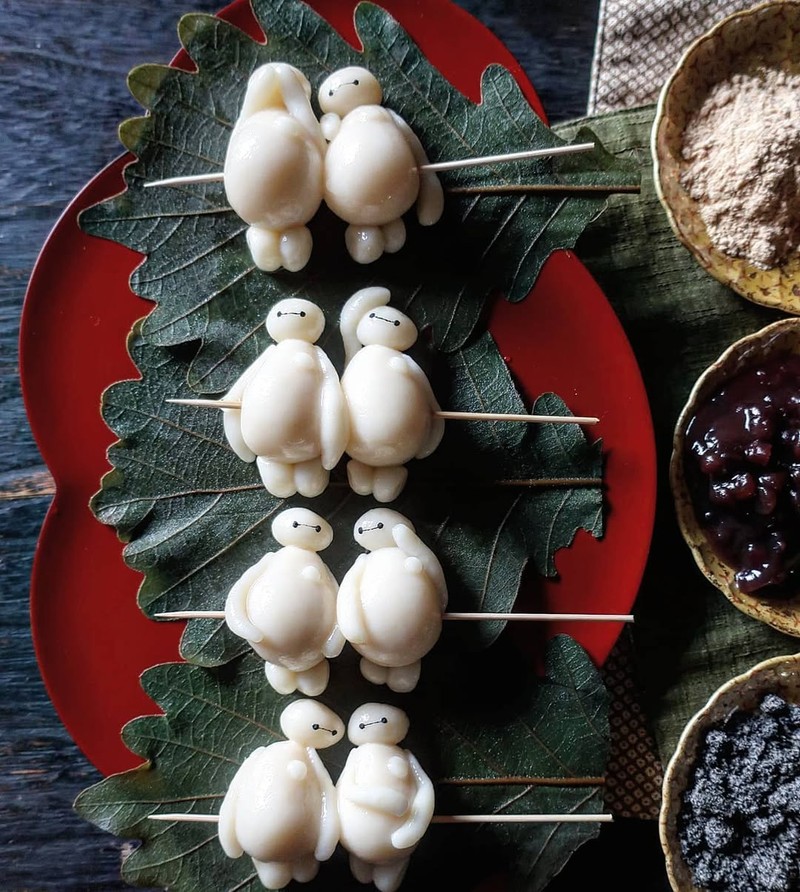 Bekal makanan berbentuk lucu.