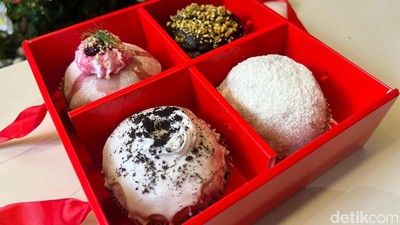 Cocok Jadi Hampers Natal, Bakery Ini Punya Bomboloni hingga Donat Mochi Enak